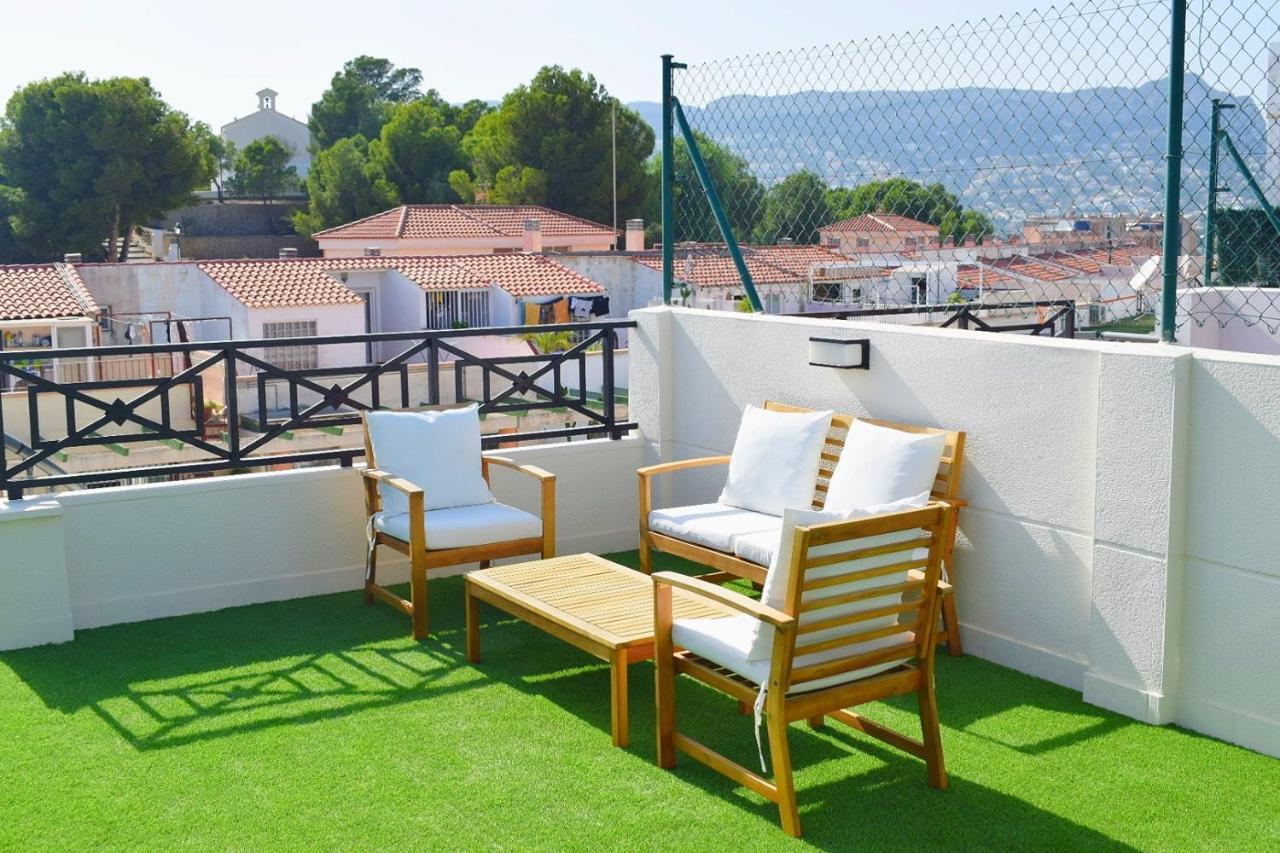 Ferienwohnung Atico Duplex Calpe Bay Exterior foto